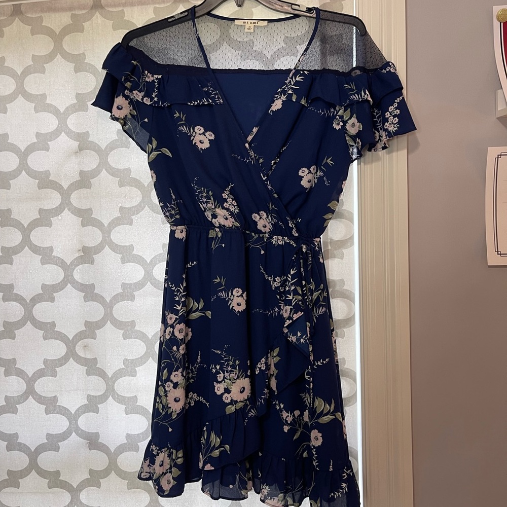 Blue sundress